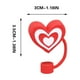 thumbnail image 2 of Valentine's Day Straw Straw Stopper, 2 of 5