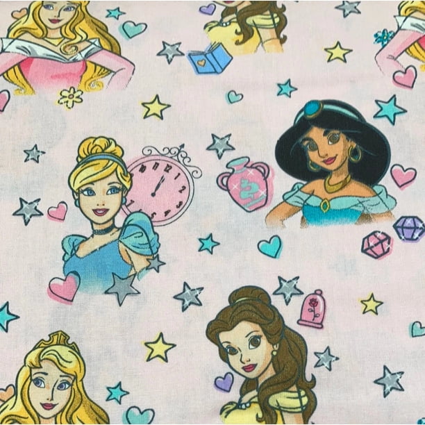 Princess Material Disney Ultimate Princess Celebration Cotton Fabric - Walmart.com
