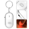thumbnail image 2 of Alarme anti-perte, localisateur de clés, sac, sifflet, contrôle sonore, avec batterie, blanc, 2 of 4