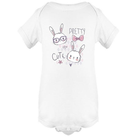

Pretty Cute Bunny Design Bodysuit Infant -Image by Shutterstock 24 Months