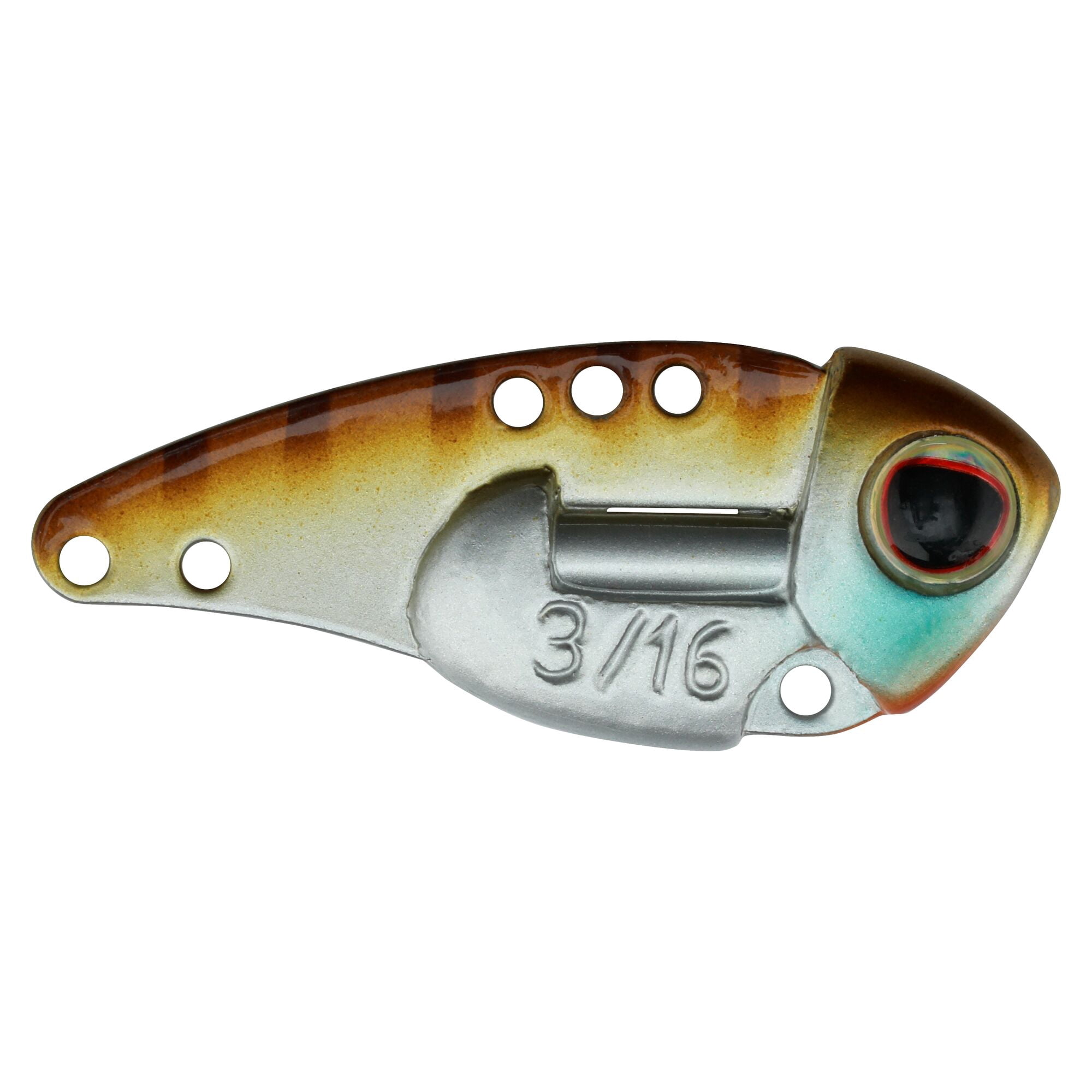 Berkley ThinFisher™, 1.5 in, Blade Baits, Ghost Bluegill (1 Count)