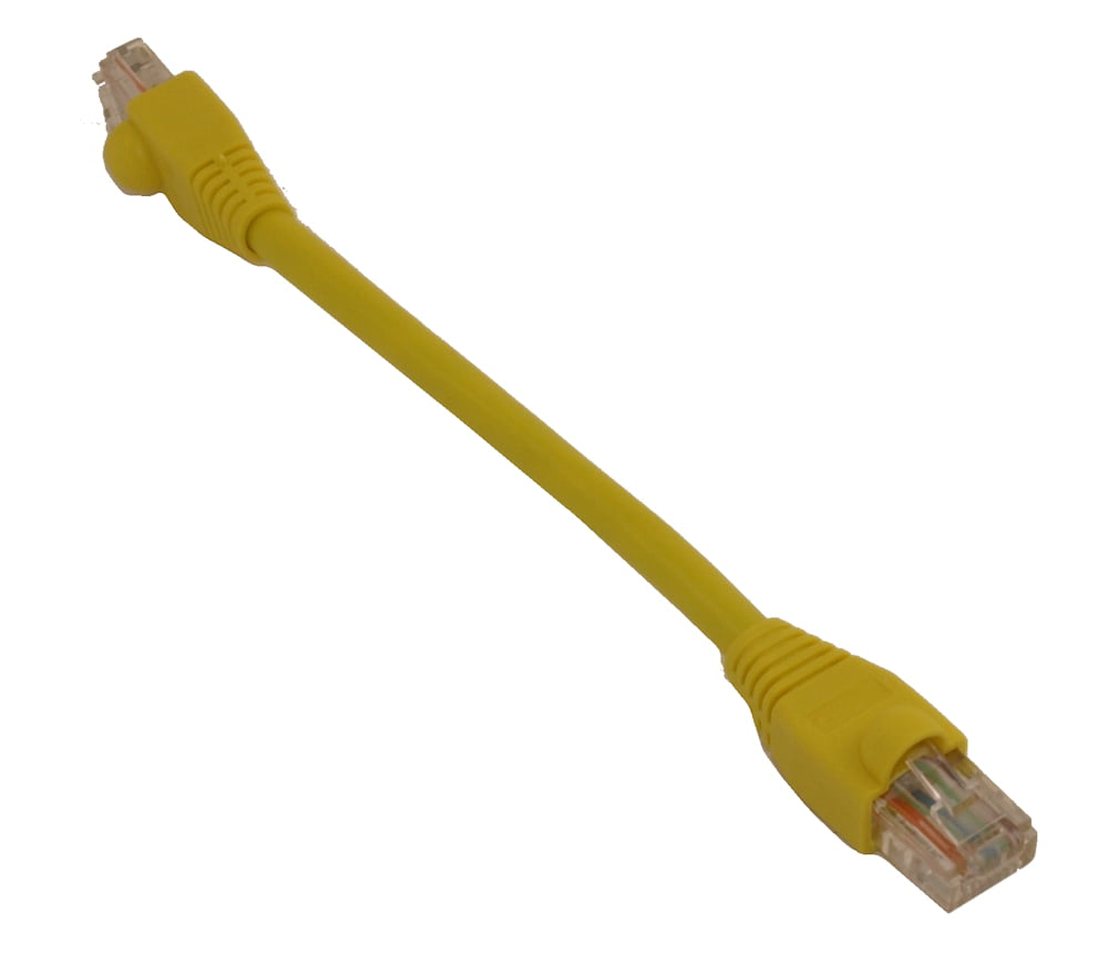 CAT6 Stranded Yellow Gold Plated MyCableMart 20ft Network Patch Cord