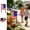 2Pcs Iron Ground Sign Under $5 a1, variant on CQCYD Patriotic Iron Ground Sign, Independence Day Outdoor Yard Decoration, 12x7 Inch USA Flag Print, Rust Resistant Garden Stake for Lawn and Festival Celebration