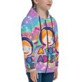 A for Adley Kids Zip Up Hoodies for Boys Girls Novelty Hooded