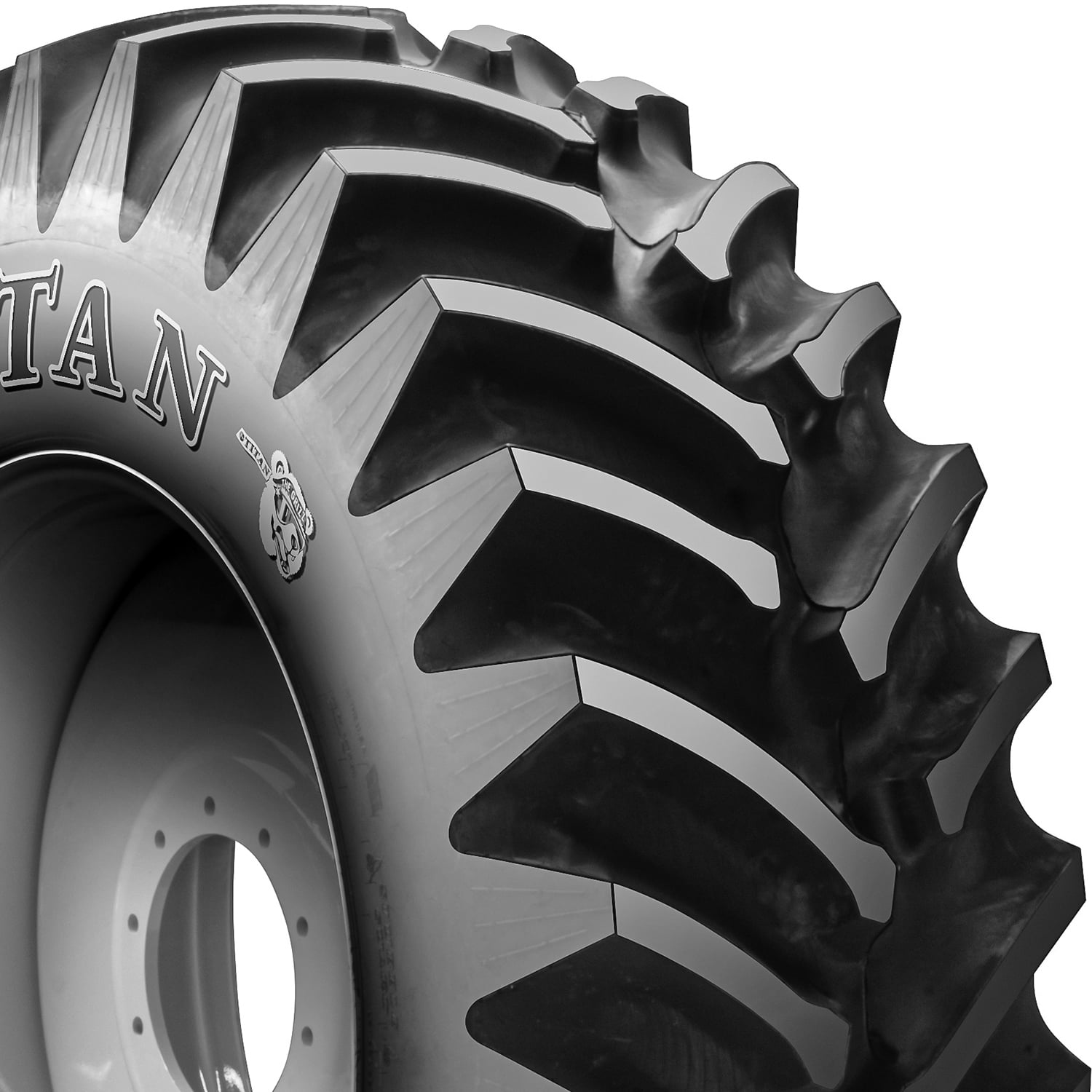 Titan Hi-Traction Lug 7-14 80A6 6 Ply Tractor Tire - Walmart.com