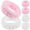 thumbnail image 2 of Makeup Skincare Headband 1 Set Of Spa Facial Headbands Designed For Face Washing And Bathing For Women Assorted Color Stretch Design, 2 of 2