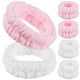 thumbnail image 2 of Makeup Skincare Headband 1 Set Of Spa Facial Headbands Designed For Face Washing And Bathing For Women Assorted Color Stretch Design, 2 of 2