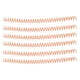thumbnail image 5 of 20Pcs Spiral Binding Coil Large Capacity Spine Comb 30 Holes 13mm Diameter Set Kit Orange, 5 of 5