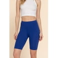 thumbnail image 4 of MOA Collection Women's Cotton Spandex Jersey Short Leggings, 4 of 4