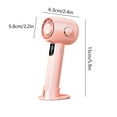 thumbnail image 3 of Xihbxyly Las Mejores Ofertas de Hoy Nuevo Ventilador Portátil de Turbina de Alta Velocidad, Miniventilador de Escritorio Pequeño para Estudiantes, Puerto Usb Recargable, 3 of 7