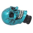 thumbnail image 1 of Skull Gear  Head Resin Shifter Knob Car Transmission Shifting Stick Handle For Most Manual Vehicles, 1 of 8
