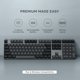 thumbnail image 2 of Teclado mecánico Satechi SM3 de 108 teclas, tamaño completo, retroiluminado, 2 of 7