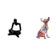 thumbnail image 1 of Figura del pensador abstracto,Estatua de Pensador Abstracto,Arte,Decoración para el Hogar,Figura humana decorativa para estantería de oficina coleccionable,Figura decorativa,Estatua de perro, 1 of 7