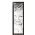 thumbnail image 2 of ArtToFrames 11" x 36" Flat Pewter Picture Frame, 11x36 inch Silver Wood Poster Frame (WOM-4887),  Pack, 2 of 7