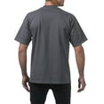 thumbnail image 2 of Pro Club Men's Heavyweight Cotton Short Sleeve Crew Neck T-Shirt, 2 of 6