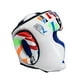 thumbnail image 2 of Las mejillas d de boxeo  de boxeo de cuero de la PU para de entrenamiento Blanco S Zulema  Casco de boxeo, 2 of 6