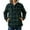 Green, variant on Mens Winter Jacket Plaid Fleece Sherpa Lined Hooded Insulated Jackets Coats Button Up Thick Thermal Hoodie Loose Fit Outdoor Long Sleeve Jacket Navy XL
