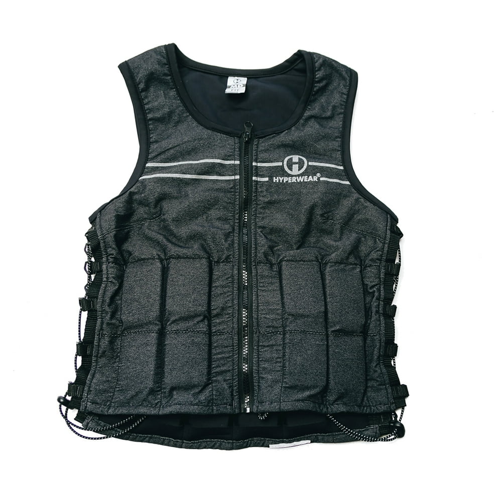 Hyperwear Hyper Vest FIT Adjustable Weighted Vest Women (5 lbs S) Running Walking Workouts Soft