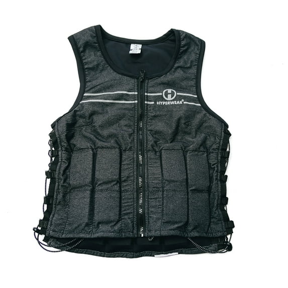Hyperwear Hyper Vest FIT Best Fabric Adjustable Weighted Vest for Women (8 lbs LG)