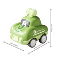 thumbnail image 3 of Toy Car for Toddlers, Cute Green Push‑Powered Vehicle, Friction Powered Mini Car Toy, Educational Play Car Gift for Boys Girls, 3 of 5