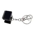 thumbnail image 3 of Pool Cue Chalk Holder Chalk Carrying Case with Keychain Chalk Pocket Handy Metal Black, 3 of 9