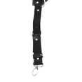 thumbnail image 2 of Adjustable Vintage PU Leather Suspenders for Men Gothic Renaissance Style Harness Straps Accessory Black Free Size (23x15x3 cm), 2 of 9