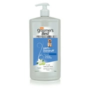 Angle View: Hartz Groomer's Best Professionals Anti-Dandruff Dog Shampoo, 32 fl oz
