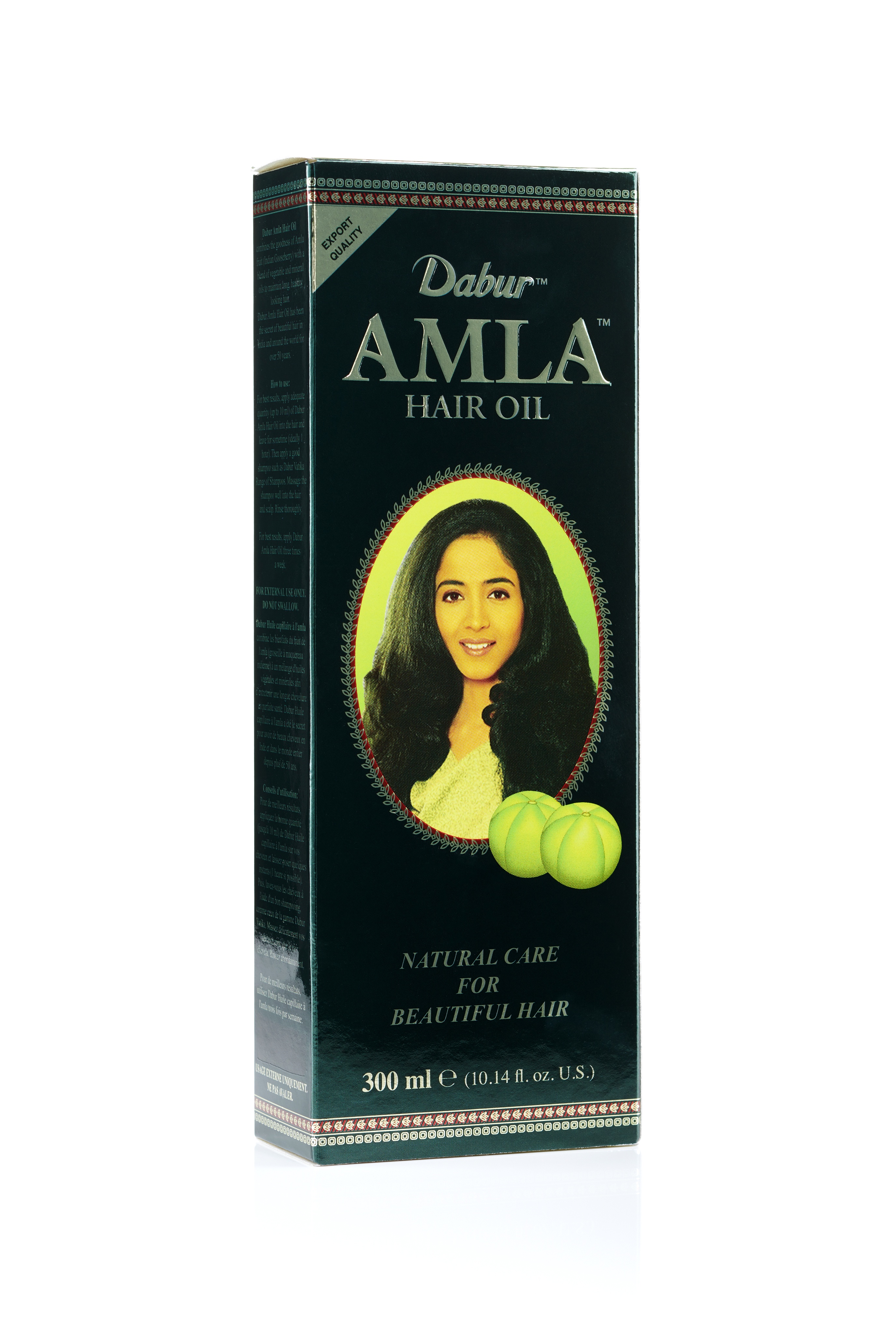 Dabur Amla Hair Oil 300ml – Amla Oil for Healthy & Beautiful Hair, Moisturized Scalp & Natural Care