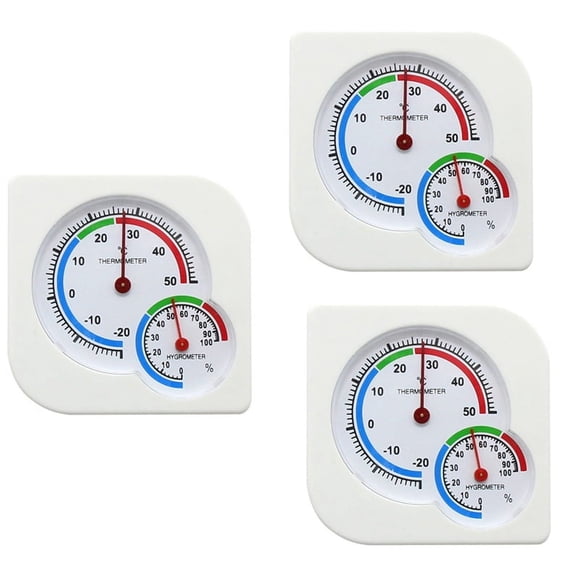 2 in 1 mini hygrometer, humidity thermometer, indoor thermometer, hanging dual-purpose thermometer