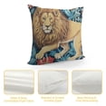 thumbnail image 4 of COMIO  Pillow Cover William Morris Lion Decorative Jacquard Weave Tapestry Cushion Cover, 4 of 5