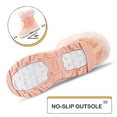 thumbnail image 5 of Bacca Girls Anti-Slip Snow Boots Pink Glitter Warm Faux Fur-Lined Winter Boots 1M, 5 of 8