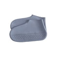 thumbnail image 1 of Sonducket 1 par de fundas de silicona para zapatos para hombres y mujeres, antideslizantes, flexibles, impermeables, elegantes, a prueba de fugas, Accesorios de calzado Gris S Sonducket AP012017-05, 1 of 6