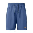 thumbnail image 2 of Men's Summer New Casual Slim Fit Cargo Shorts Stretchy Beach Shorts, 2 of 5
