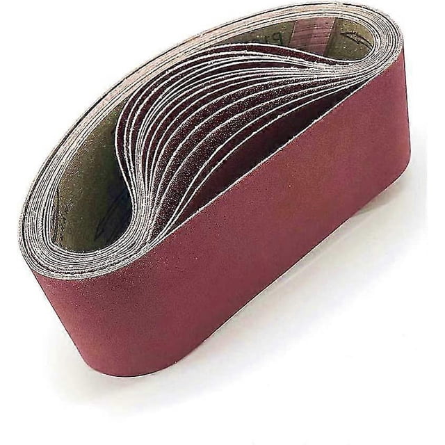 Abrasive Belt 100x915 Mm.5 Kinds Of Mixed Gravel (2x40 /80/120/180/320).set Of Abrasive Belts(10 Pieces)