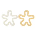 thumbnail image 4 of DOMELAY 2Pcs Silicone Mats Heat Resistant Pad Cup Coasters for Home Dining Table Bar 1pc White 1pc Yellow, 4 of 9