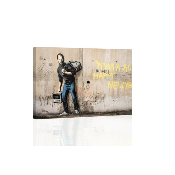 Banksy Identity Unmasked - CANVAS OR PRINT WALL ART