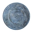 thumbnail image 6 of SAFAVIEH Orian Solid Rustic Outdoor Patio Bird Bath, Mossy Blue, 6 of 6