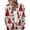 Red, variant on SRZYMJ Christmas Sweater Women Button up Printed Cardigan Sweaters Plus Size Winter Warm Cozy Cable Knit Sweater
