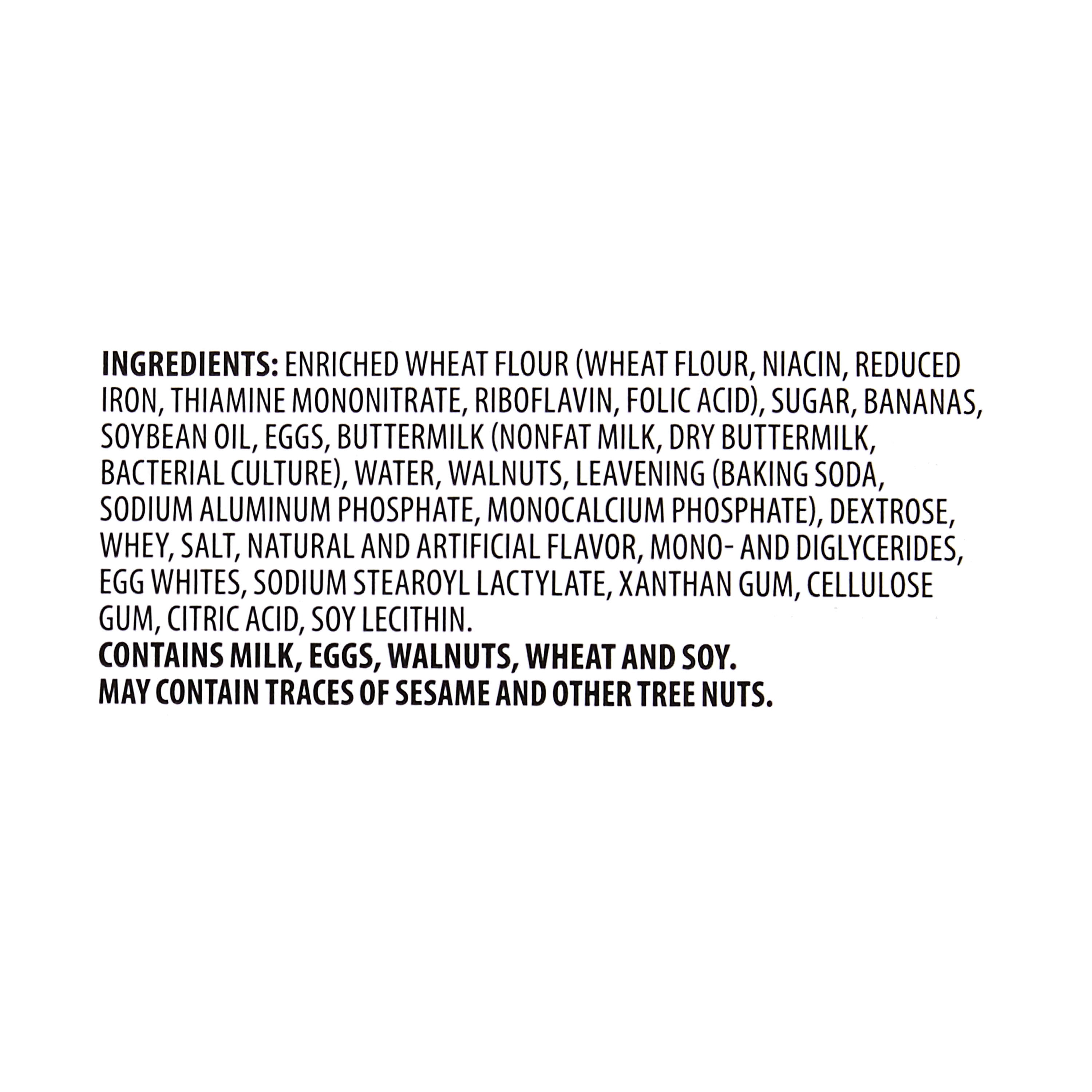 Marketside Banana Nut Muffins, 14 oz, 4 Count