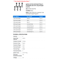 thumbnail image 2 of Ignition Coil Set with Spark Plugs 6 - Compatible with 2018 Jeep Wrangler 3.6L V6 - Autopart Premium, 2 of 2