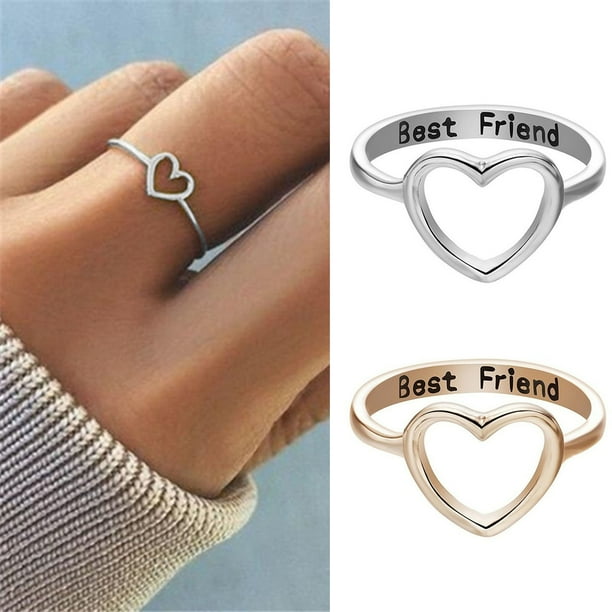 Finger ring heart best sale shape