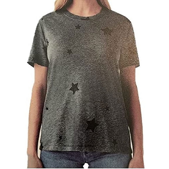 Splendid Womens Short Sleeve T-Shirt (Charcoal, XX-Large)