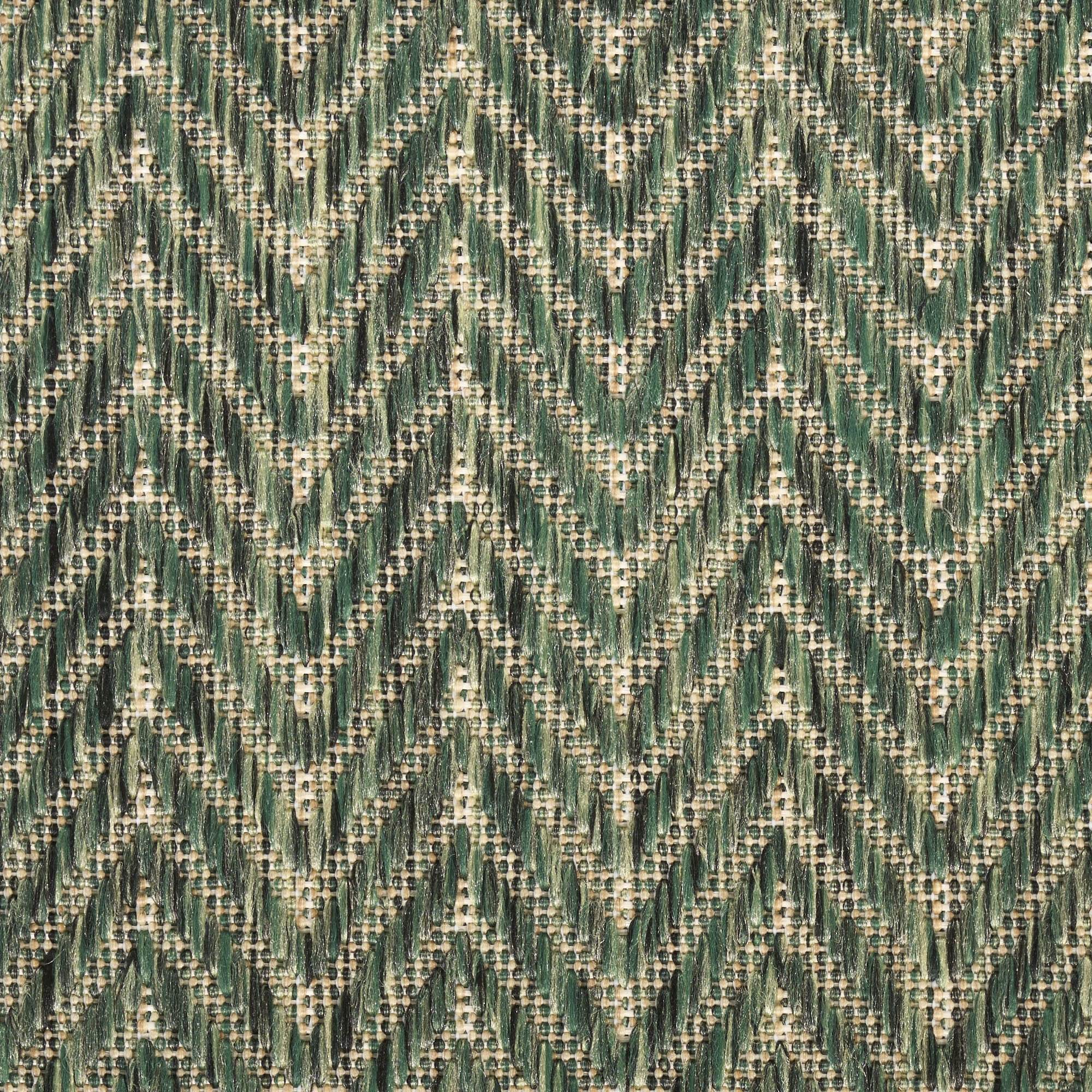 Nourison Horizon Indoor/Outdoor 2'2" x 8' Green Modern Rug
