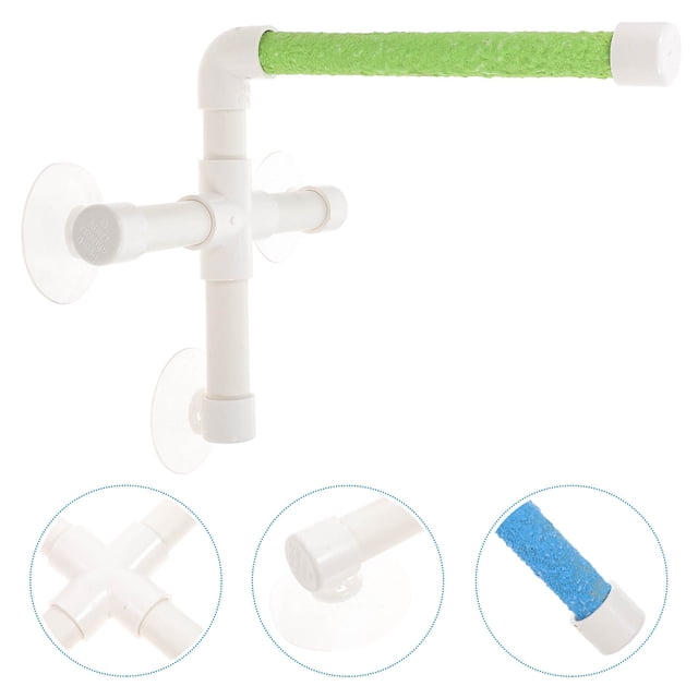 SOPOTUTU Soporte De Ducha Para Pájaros Con Ventosas Para Natural Y Saludable