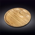 thumbnail image 1 of Wilmax WL-771043-A Assiette de 2 Sections en Bambou de 10 Po - Pack de 36, 1 of 1