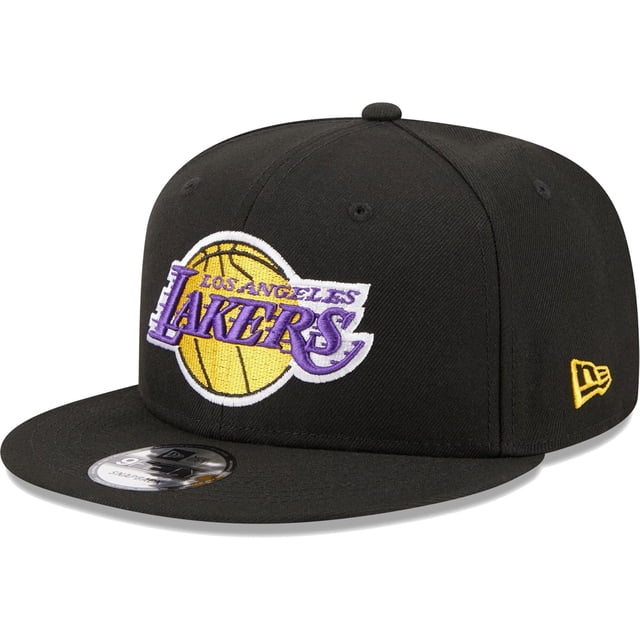 Gorra Snapback New Era NBA Los Angeles Lakers, unisex, negra