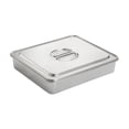 thumbnail image 4 of Luzkey Cake Pan with Cover Rectangular Stainless Steel Nonstick with Lid DIY Baking Pan 34cmx29cm, 4 of 8