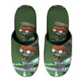 thumbnail image 5 of Mens Cozy Slippers Plants Vs Zombies Warm Soft Plush Slipper Slip-on House Shoes for Home Indoor Outdoor, 5 of 8