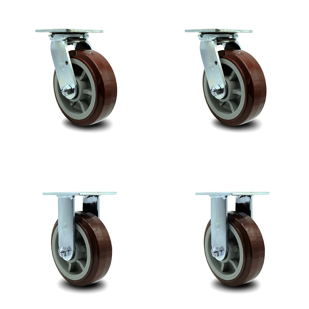 GTU Furniture Bed Frame Wheels/Rollers Heavy Duty Caster Wheels Set Of 4 