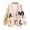 Khaki, variant on JIAYUE Women Knit Cardigan V‑Neck Letter Applique Long Sleeve Drop Shoulder Sweater Fashion Top for Outdoor Wear